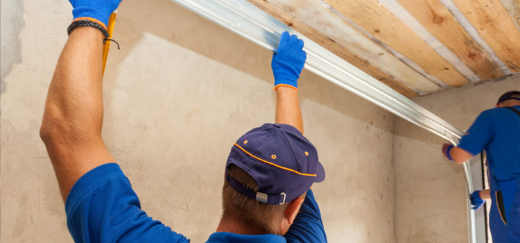 commercial overhead garage door repair in Clayton